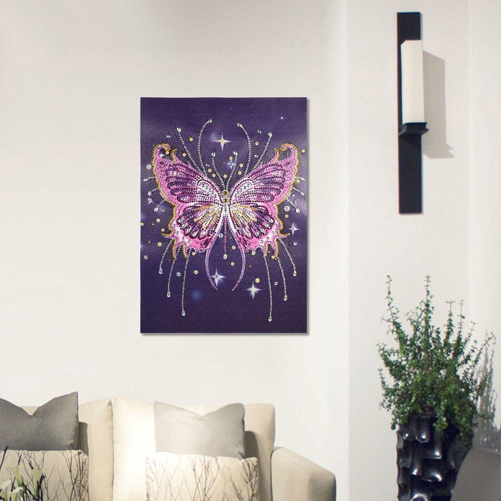 Mythischer Schmetterling - Spezial Diamond Painting - Diamond Painting