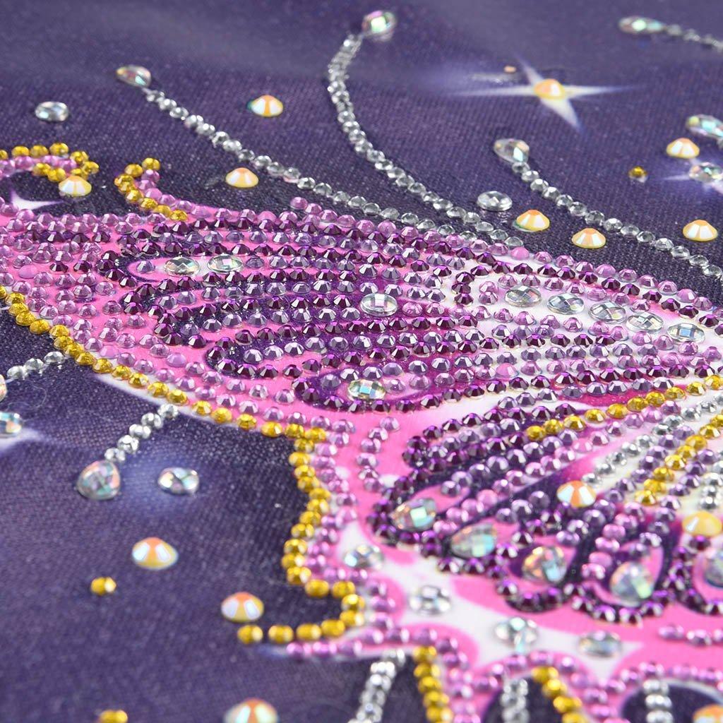 Mythischer Schmetterling - Spezial Diamond Painting - Diamond Painting