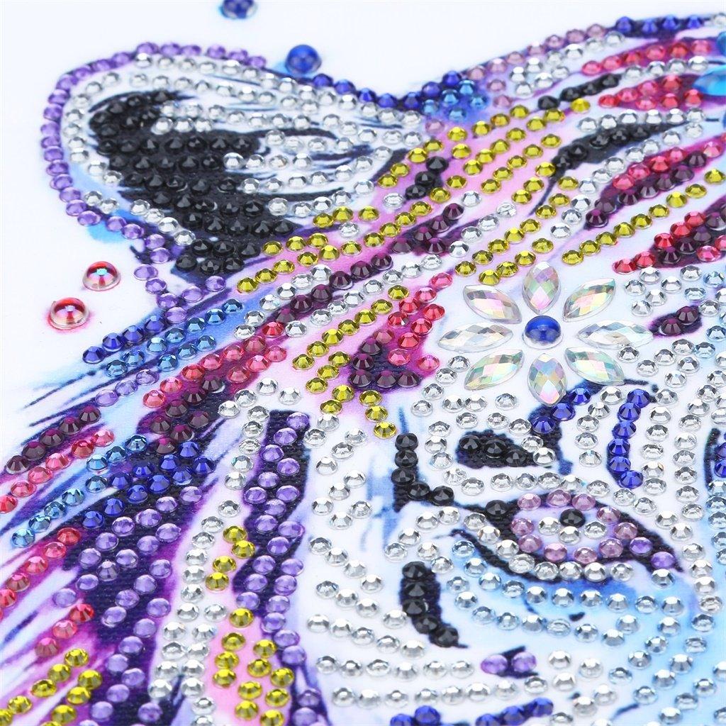 Schmetterling & Tiger - Spezial Diamond Painting - Diamond Painting