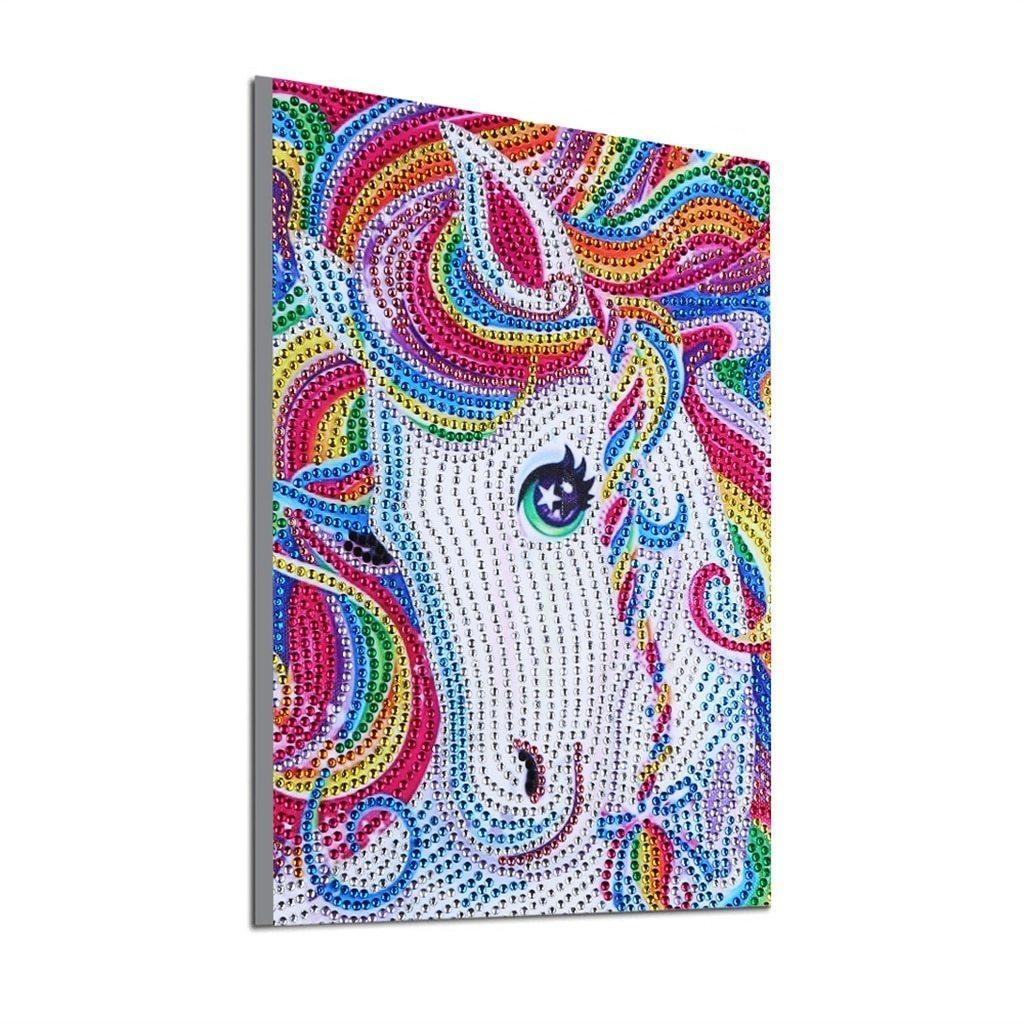Buntes Pferd - Spezial Diamond Painting - Diamond Painting