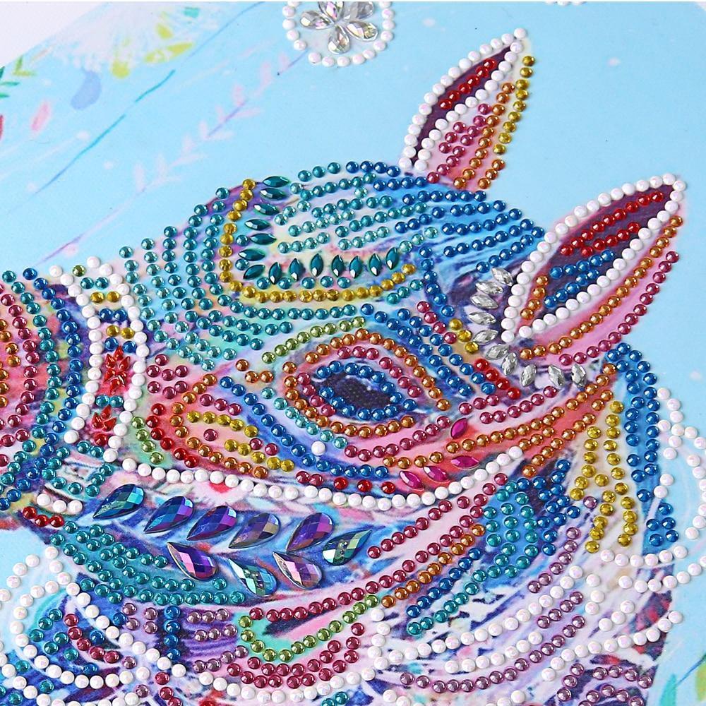 Buntes Pferd - Spezial Diamond Painting - Diamond Painting