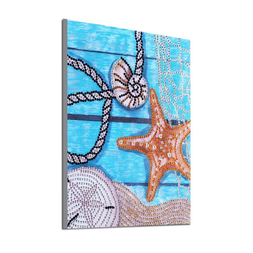 Seestern Muschel - Spezial Diamond Painting - Diamond Painting