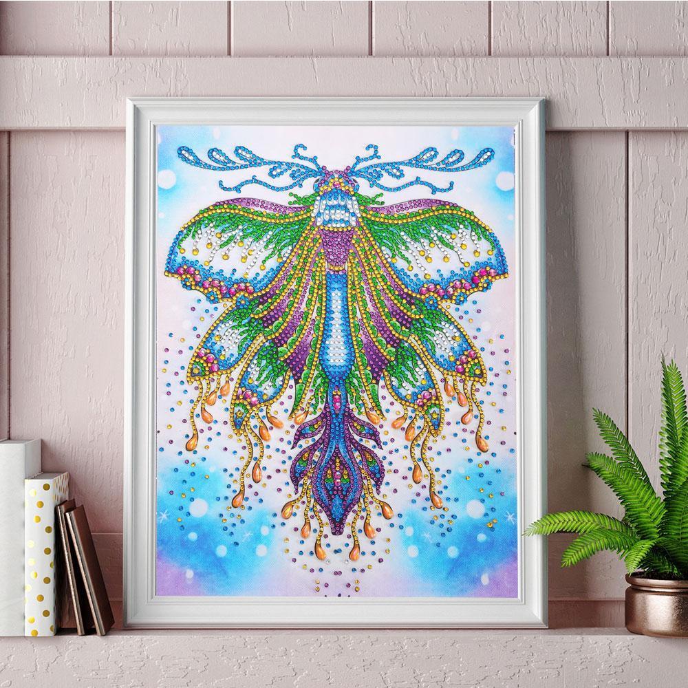 Magischer Schmetterling - Spezial Diamond Painting - Diamond Painting