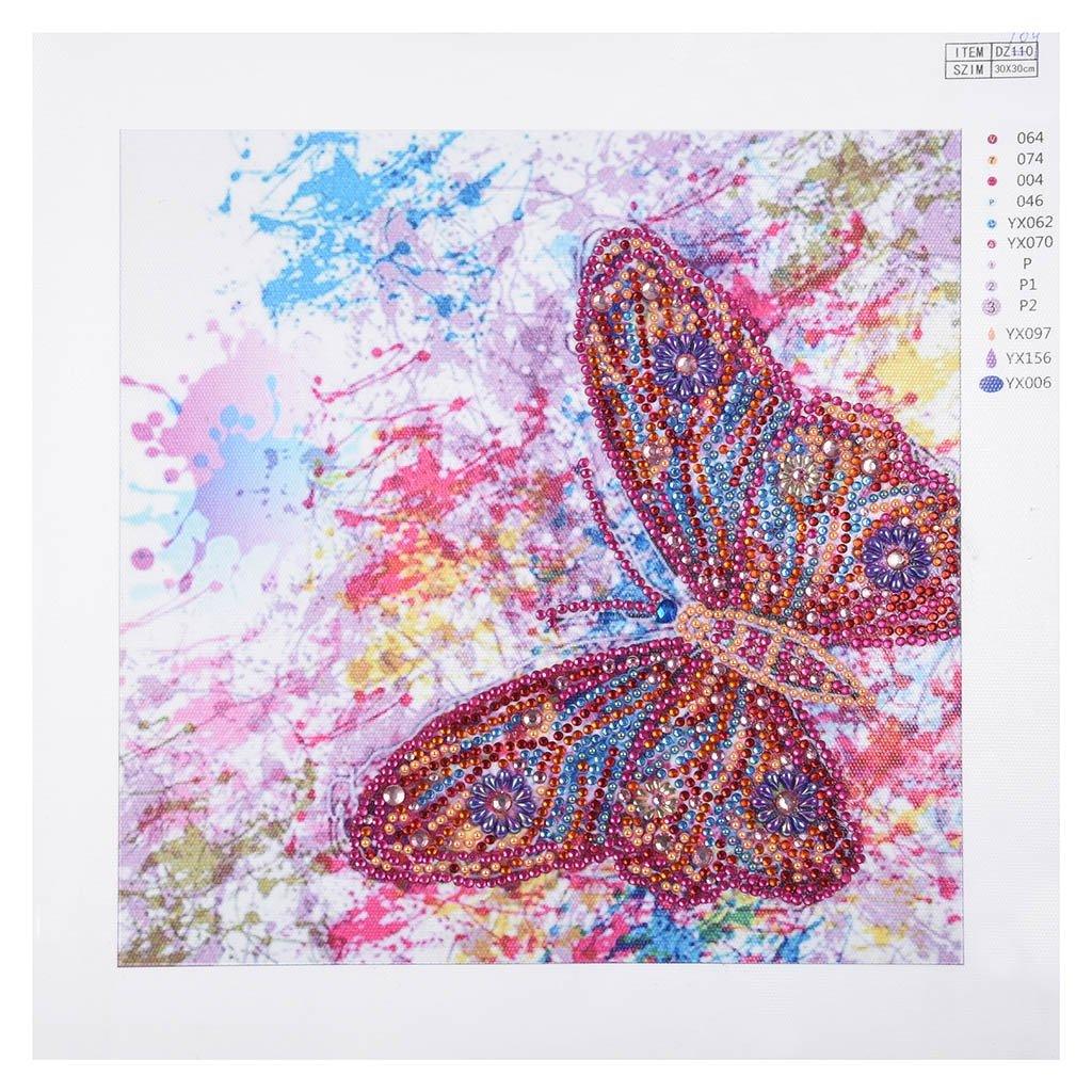 Bunter Schmetterling - Spezial Diamond Painting - Diamond Painting