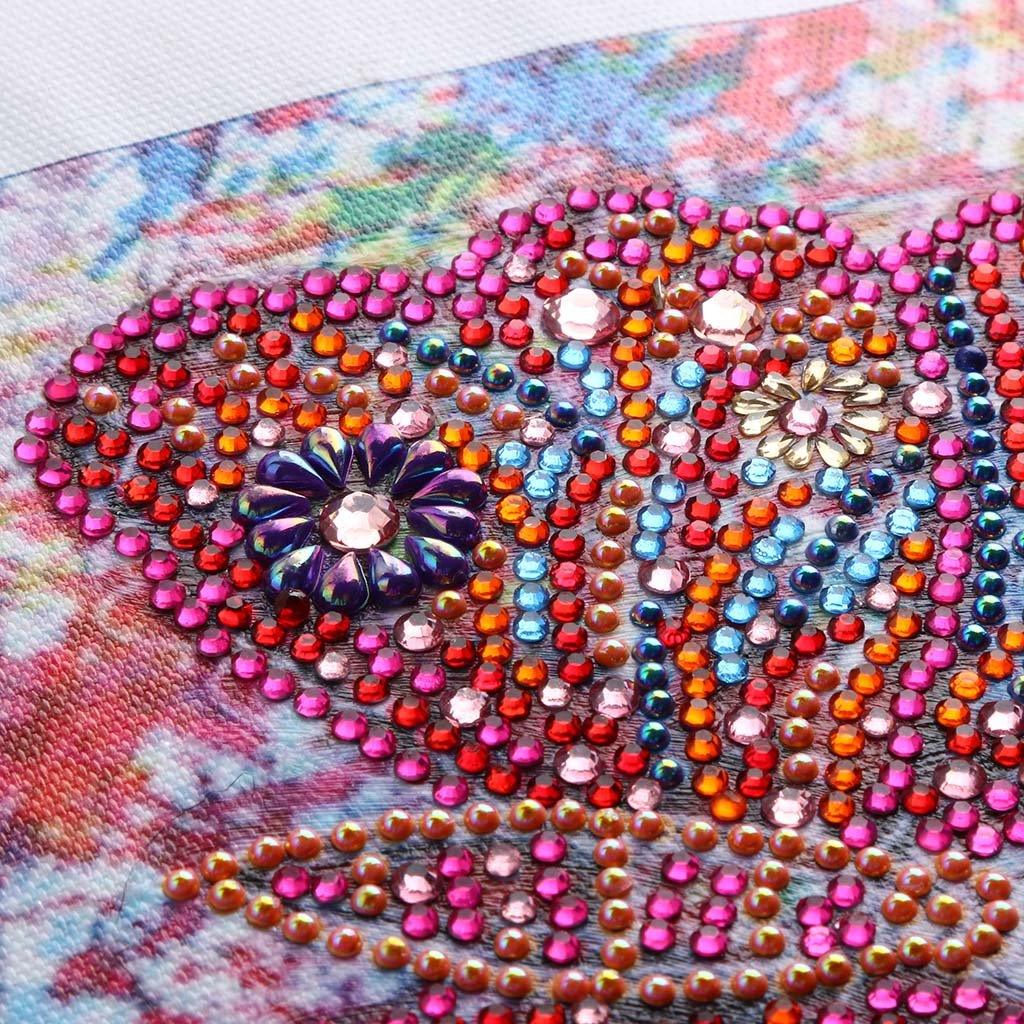 Bunter Schmetterling - Spezial Diamond Painting - Diamond Painting