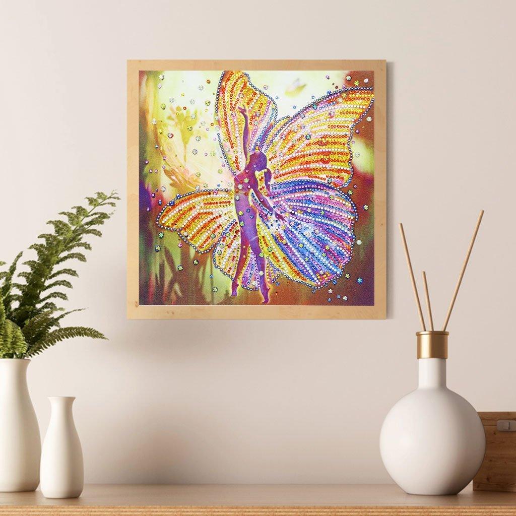 Schöne kleine Fee - Spezial Diamond Painting - Diamond Painting