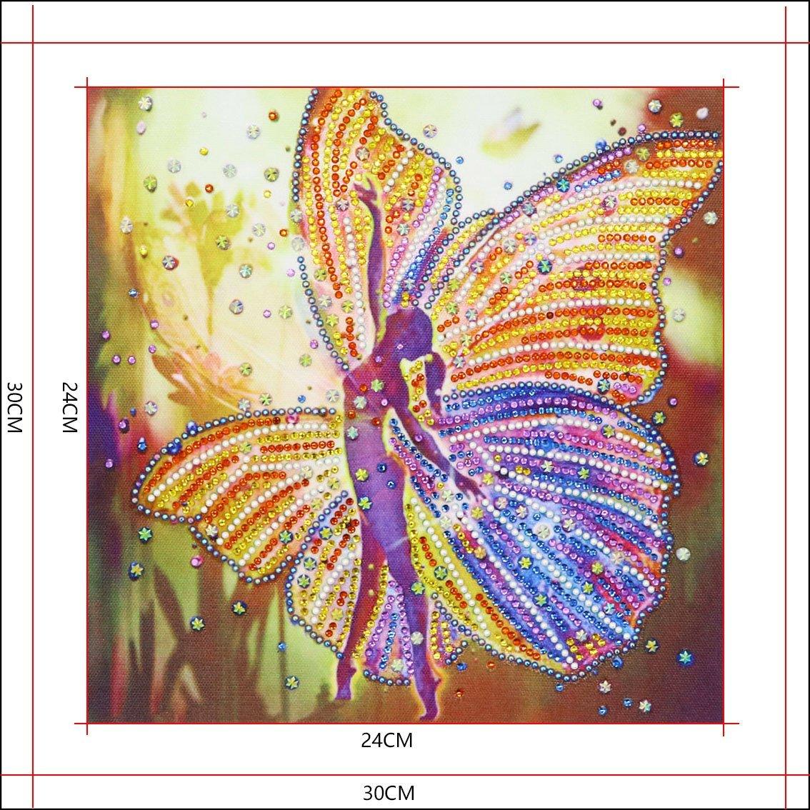 Schöne kleine Fee - Spezial Diamond Painting - Diamond Painting