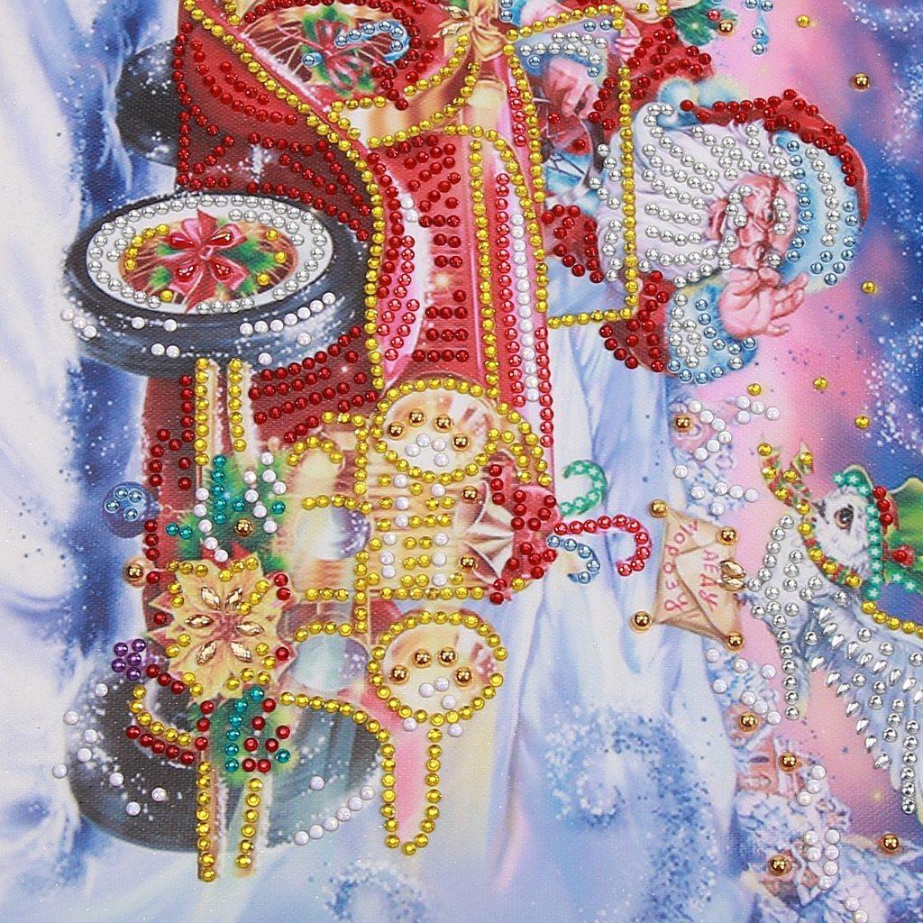 Weihnachtsauto - Spezielle diamond painting - Diamond Painting
