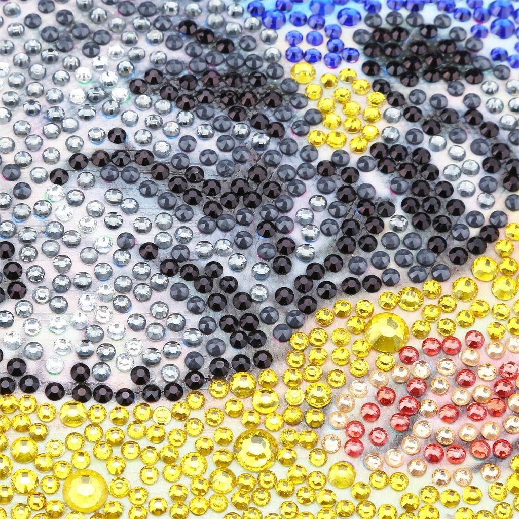 Katze am Strand - Spezial Diamond Painting - Diamond Painting