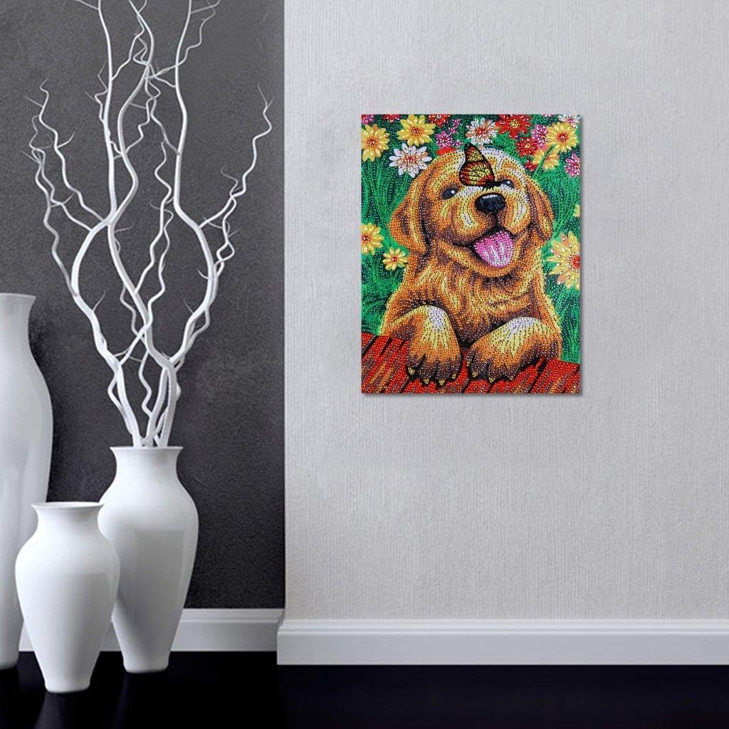 Entzückender Welpen Blep - Spezial Diamond Painting - Diamond Painting