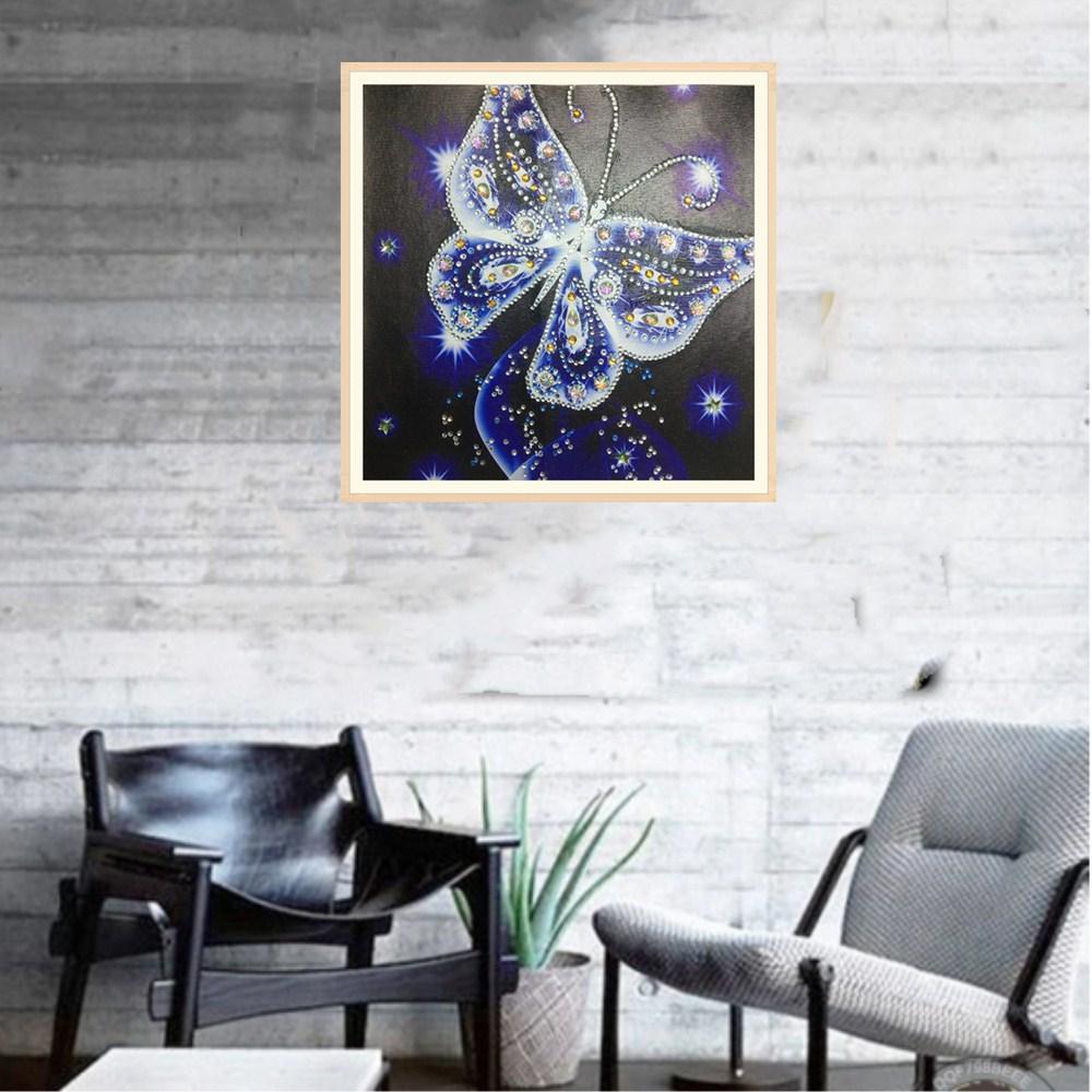 Kristallschmetterling - Spezial Diamond Painting - Diamond Painting