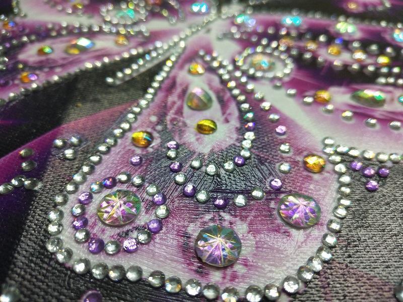 Kristallschmetterling - Spezial Diamond Painting - Diamond Painting