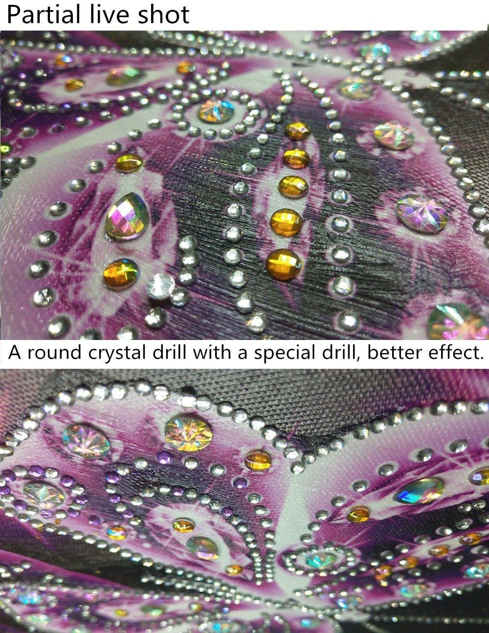 Kristallschmetterling - Spezial Diamond Painting - Diamond Painting