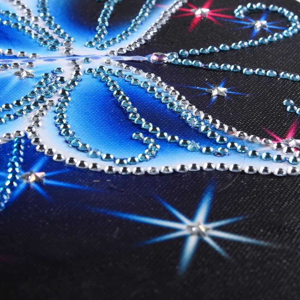Neon Schmetterlingskristall - Spezial Diamond Painting - Diamond Painting