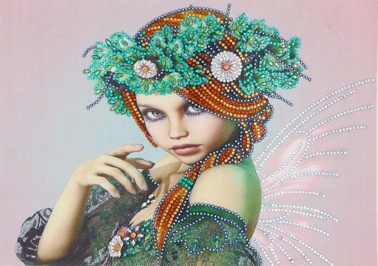 Prinzessin von Grün - Spezial Diamond Painting - Diamond Painting