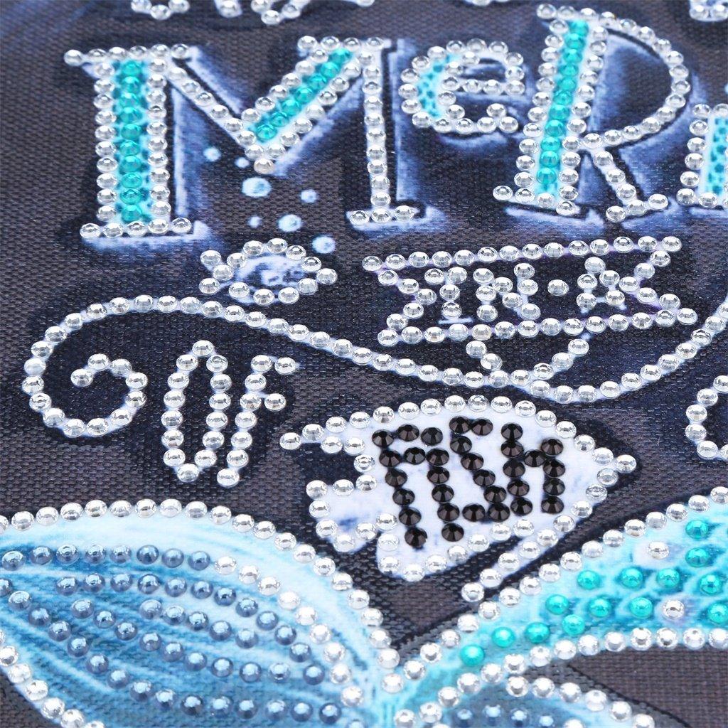 Sei eine Meerjungfrau - Spezial Diamond Painting - Diamond Painting