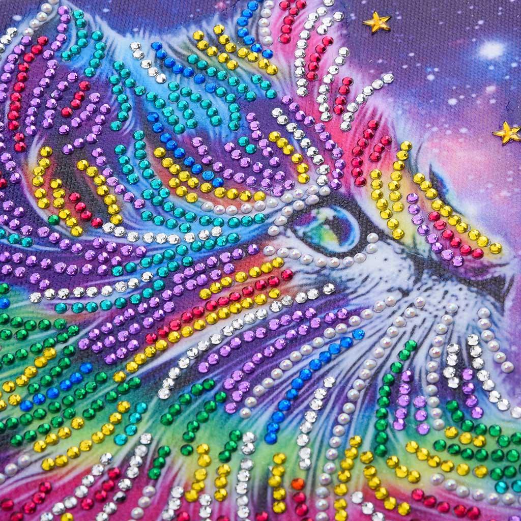 Entzückende Katze - Spezial Diamond Painting - Diamond Painting