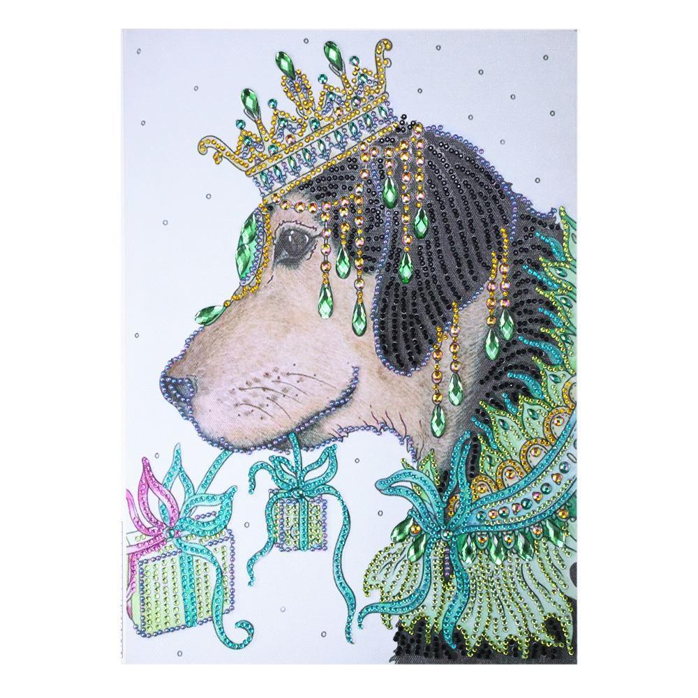 Königlicher Hund - Spezial Diamond Painting - Diamond Painting