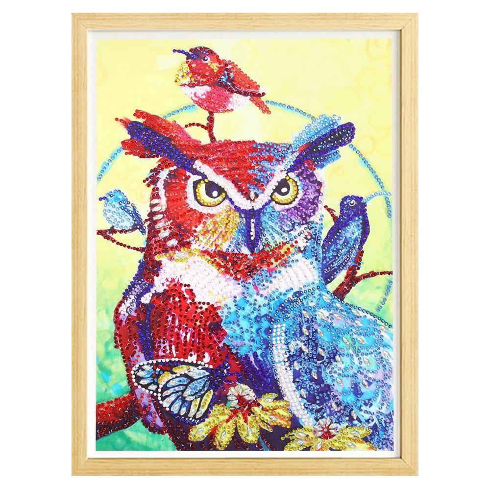 Eulenwächter - Spezial Diamond Painting - Diamond Painting