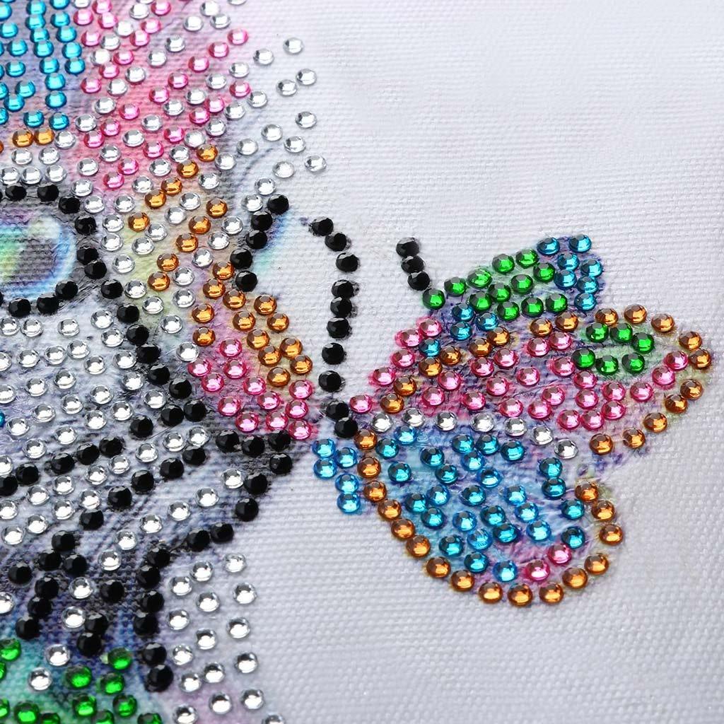 Katzen spielen mit Schmetterling - Spezial Diamond Painting - Diamond Painting