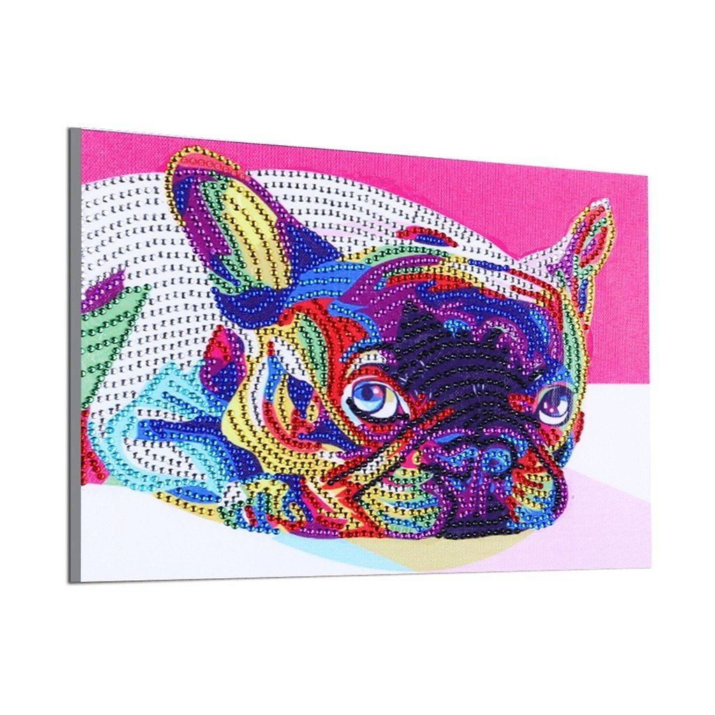 Kleiner Hund - Spezial Diamond Painting - Diamond Painting