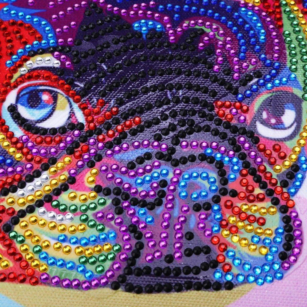 Kleiner Hund - Spezial Diamond Painting - Diamond Painting