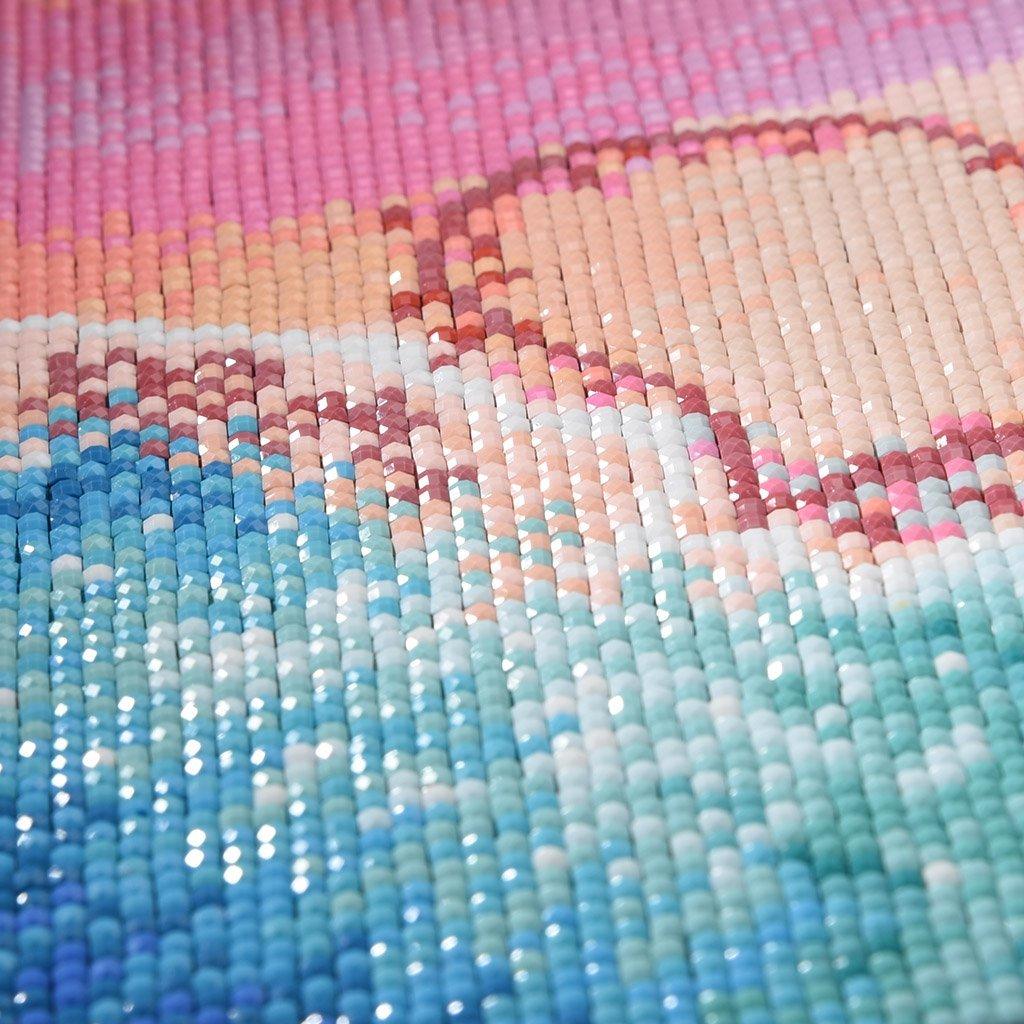 Liebesherz am Strand - Spezial Diamond Painting - Diamond Painting