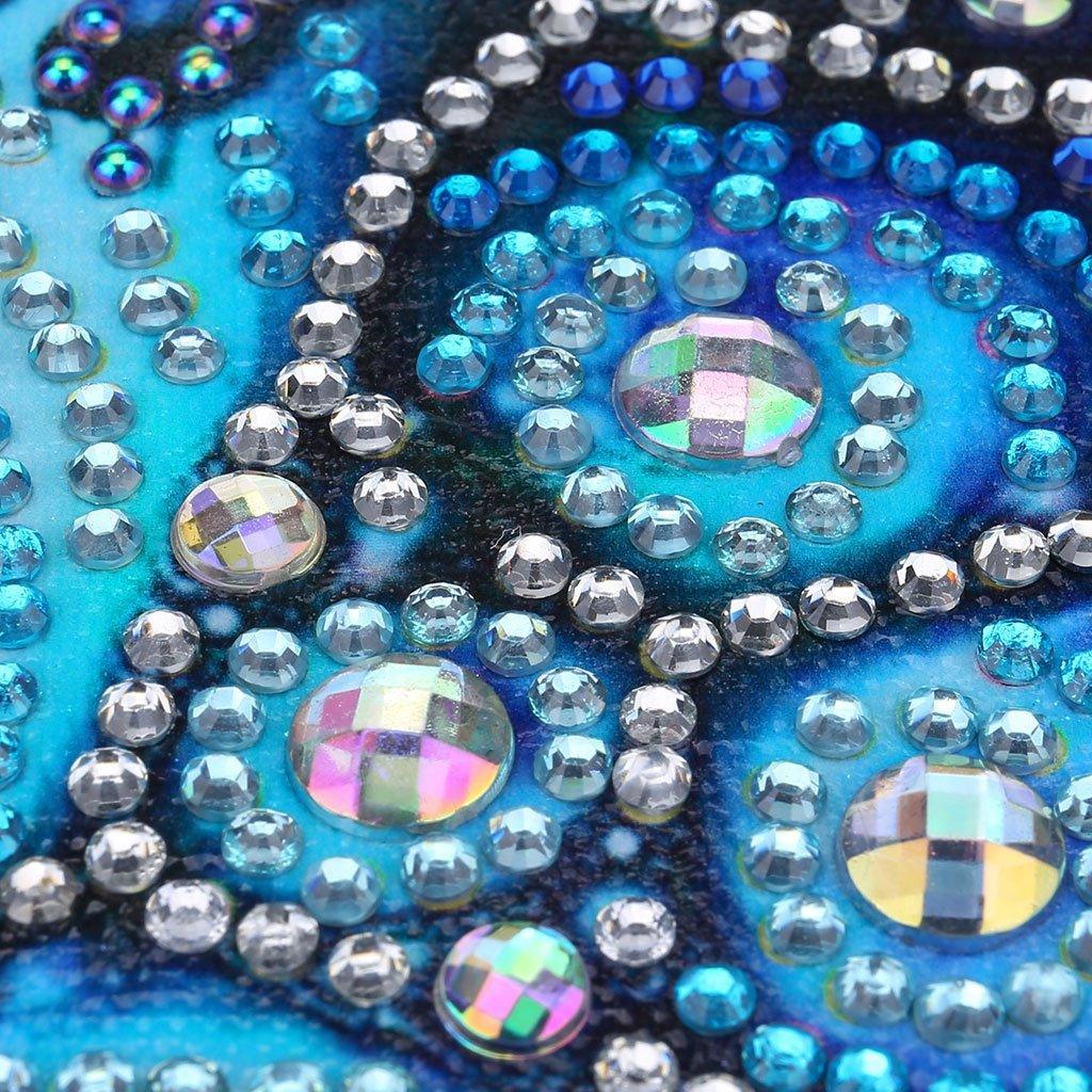 Blauer Schmetterling - Spezial Diamond Painting - Diamond Painting