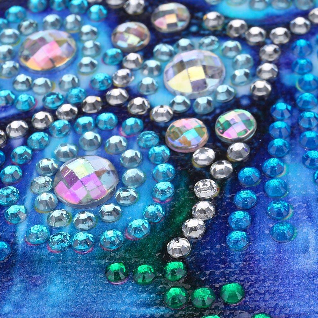 Blauer Schmetterling - Spezial Diamond Painting - Diamond Painting