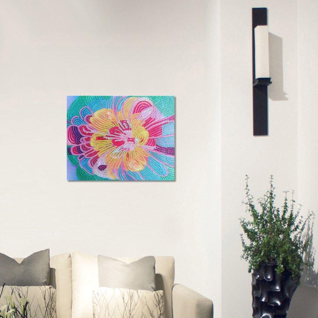 Schöne Orchidee - Spezial Diamond Painting - Diamond Painting