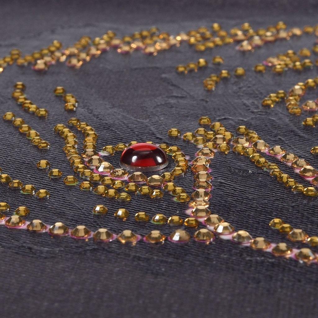 Gold adlerkopf - Spezial Diamond Painting - Diamond Painting