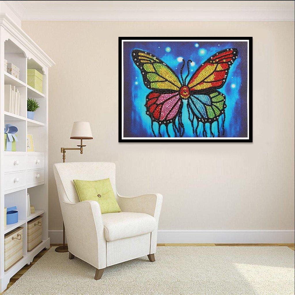 Magischer Schmetterling - Spezial Diamond Painting - Diamond Painting