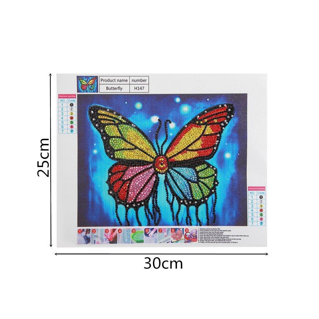 Magischer Schmetterling - Spezial Diamond Painting - Diamond Painting