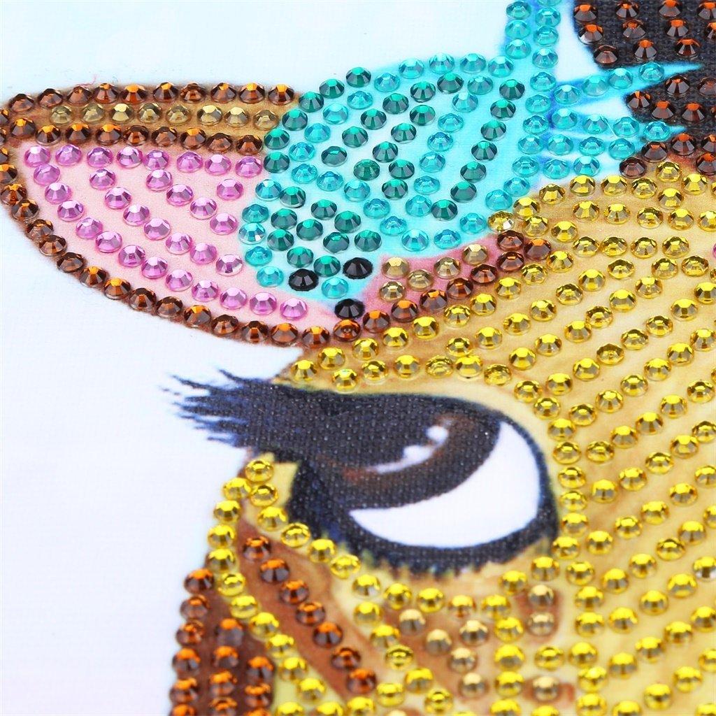 Giraffen-Schönheit - Spezial Diamond Painting - Diamond Painting
