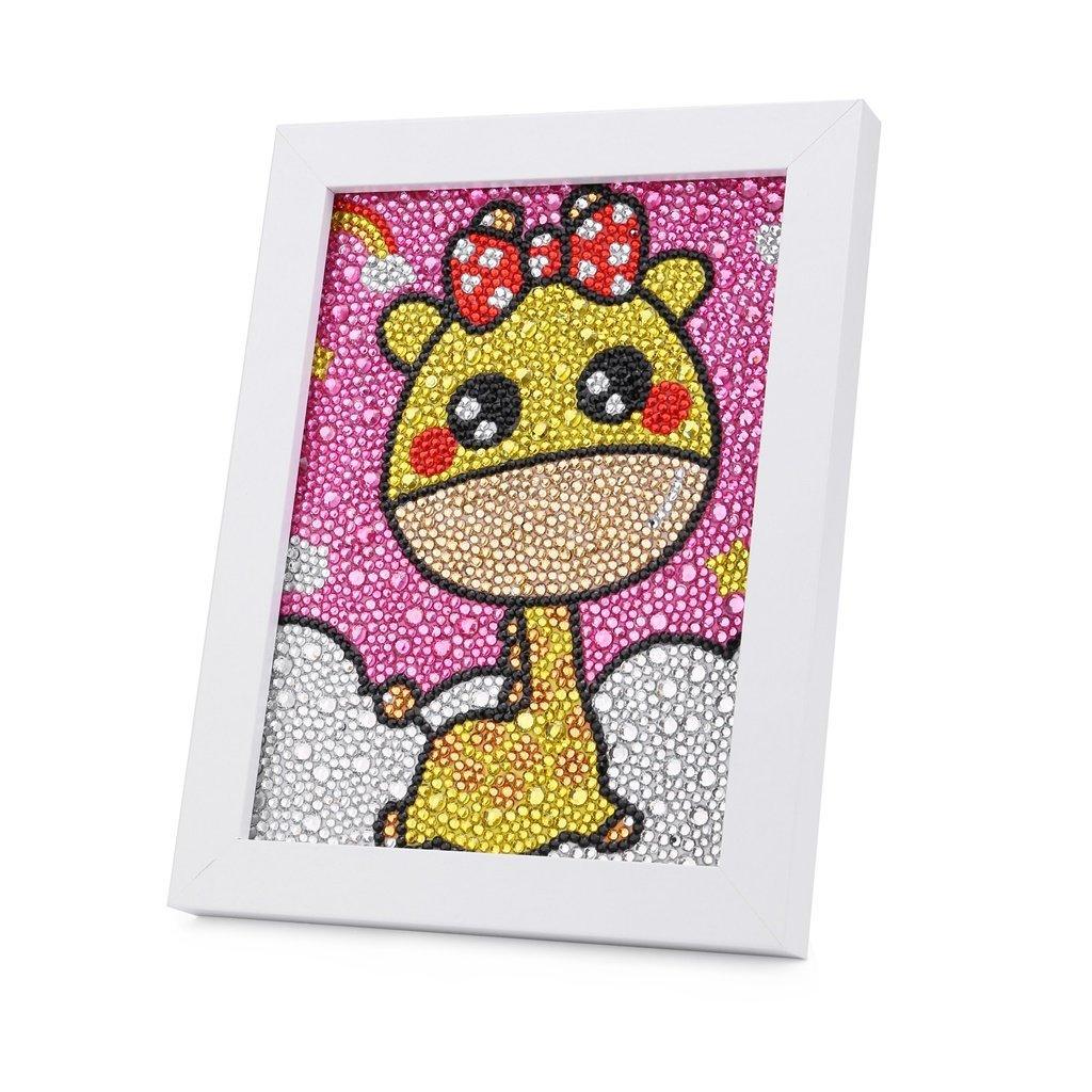 Eine Baby-Giraffe - Spezial Diamond Painting - Diamond Painting