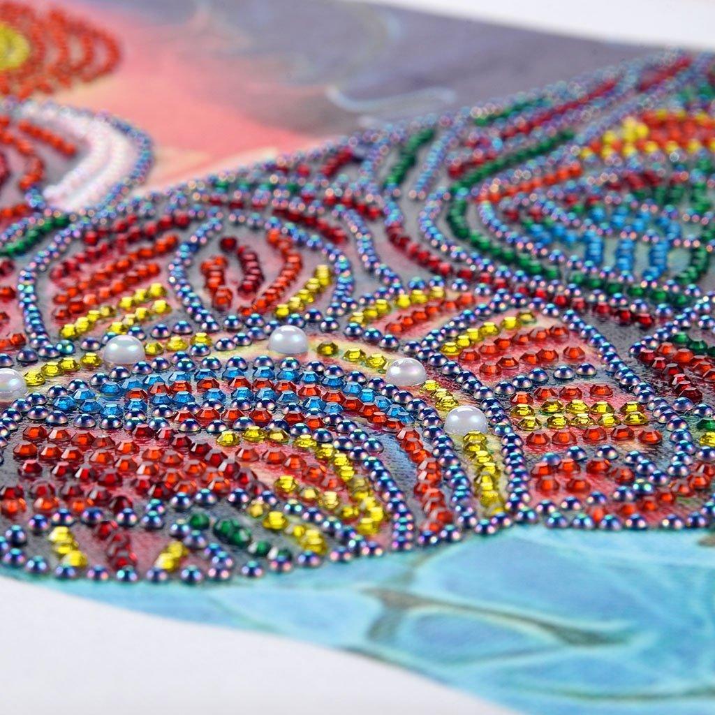 Eine Elefanten Wut - Spezial Diamond Painting - Diamond Painting