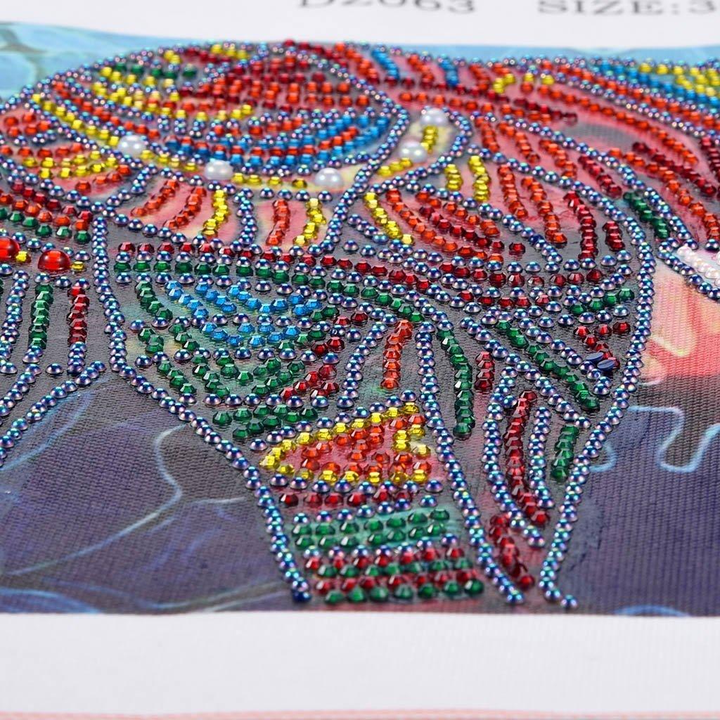 Eine Elefanten Wut - Spezial Diamond Painting - Diamond Painting