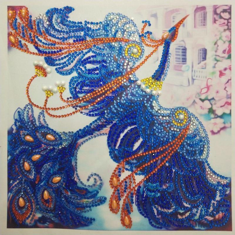 Mythischer Phönixvogel - Spezial Diamond Painting - Diamond Painting