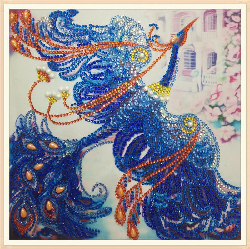 Mythischer Phönixvogel - Spezial Diamond Painting - Diamond Painting