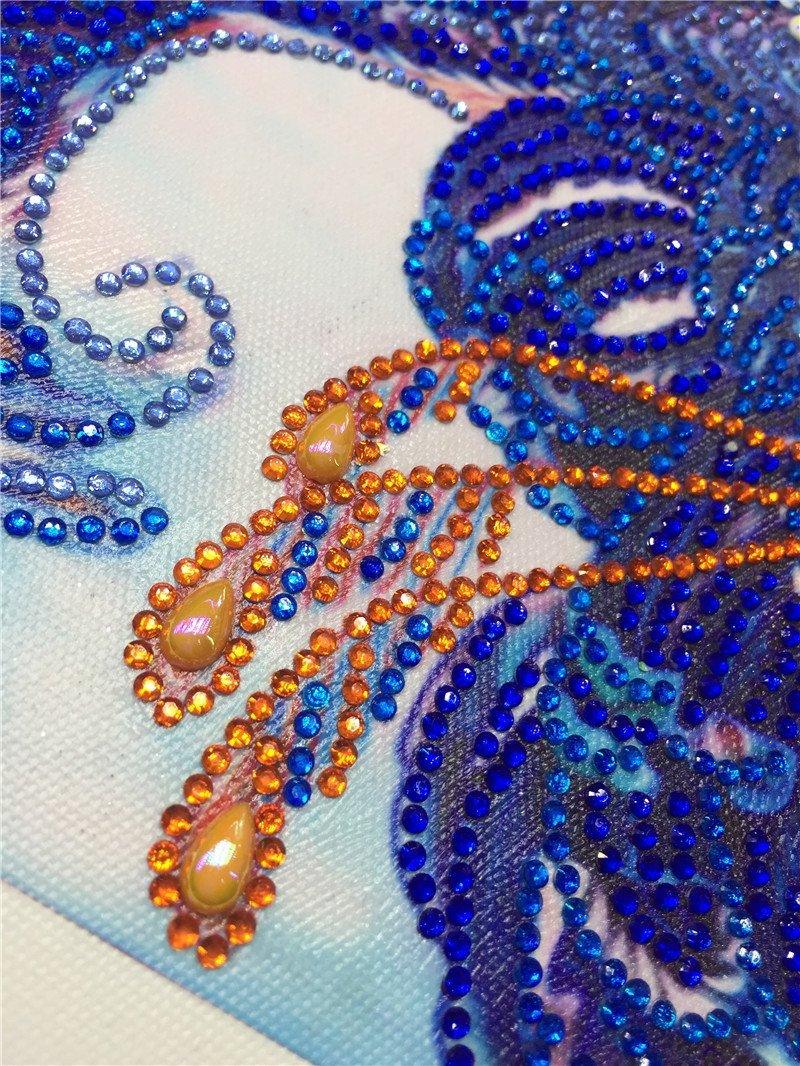 Mythischer Phönixvogel - Spezial Diamond Painting - Diamond Painting