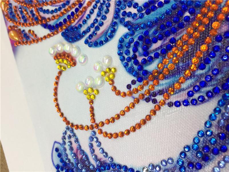 Mythischer Phönixvogel - Spezial Diamond Painting - Diamond Painting
