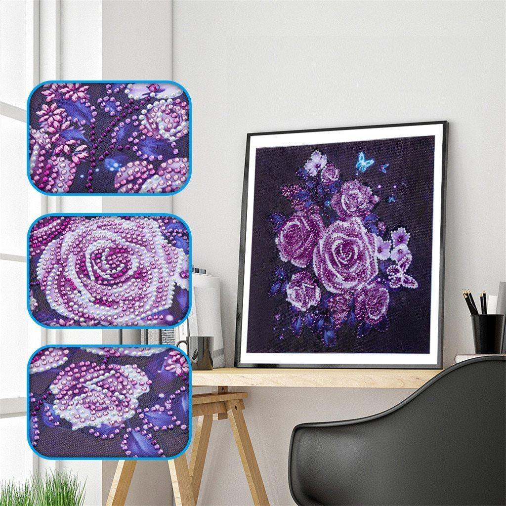 Lila Rose - Spezial Diamond Painting - Diamond Painting