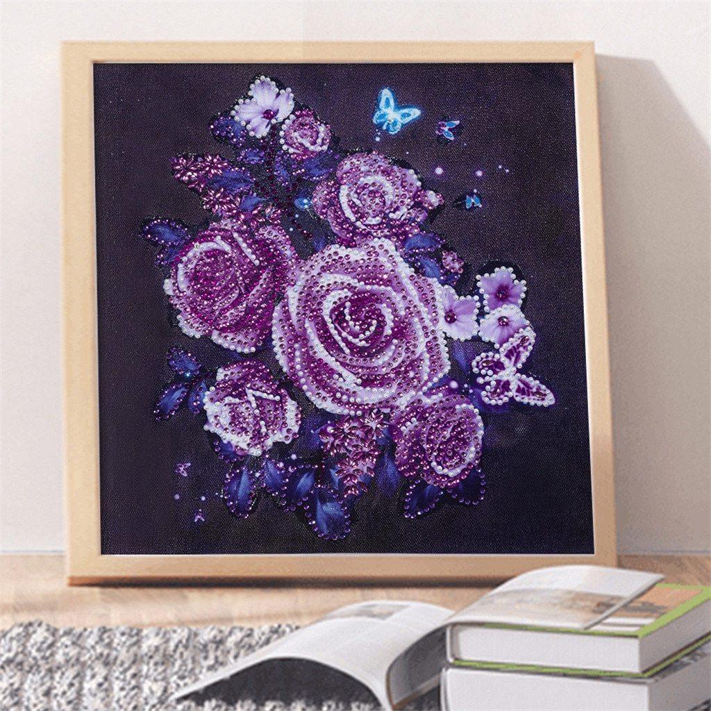 Lila Rose - Spezial Diamond Painting - Diamond Painting