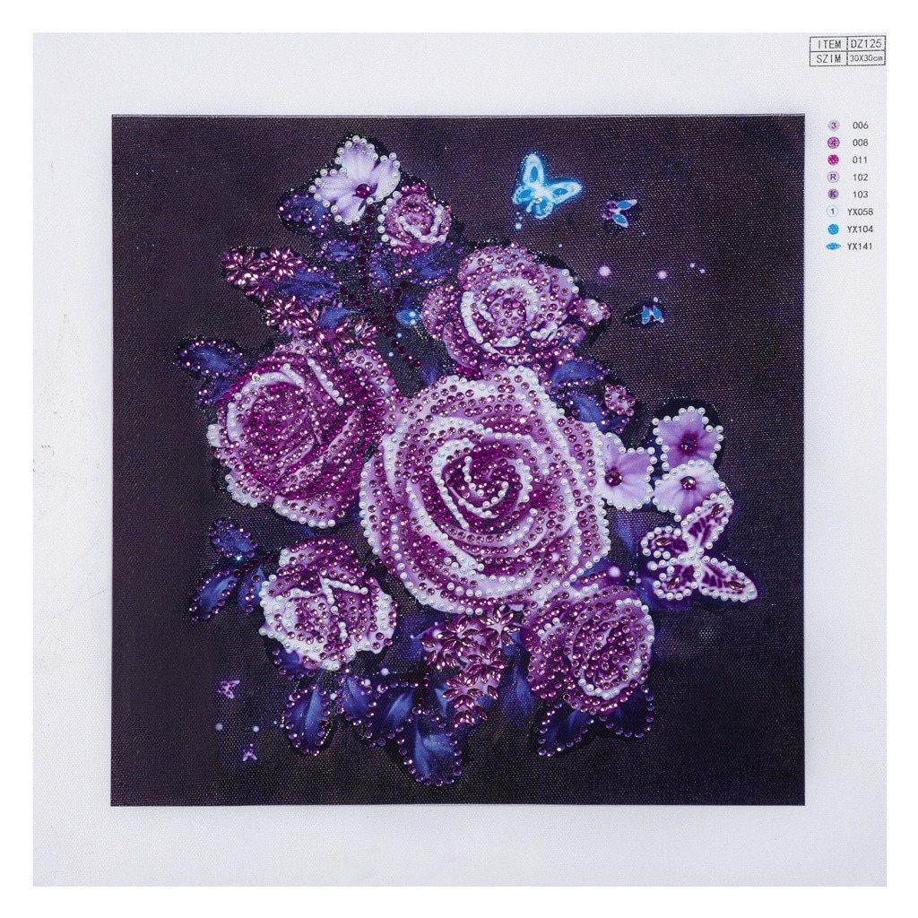 Lila Rose - Spezial Diamond Painting - Diamond Painting