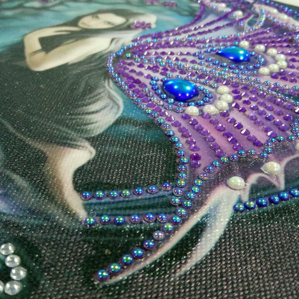 Lila Fee - Spezial Diamond Painting - Diamond Painting
