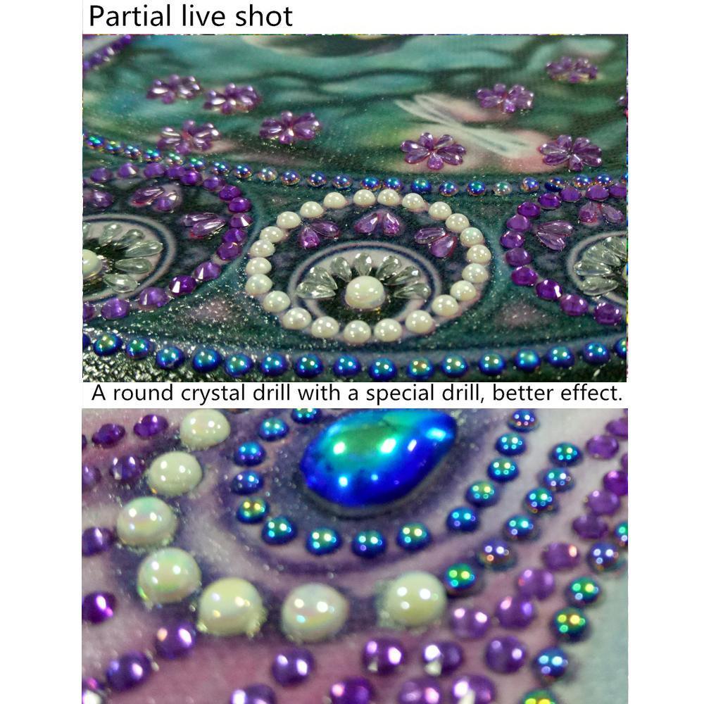 Lila Fee - Spezial Diamond Painting - Diamond Painting