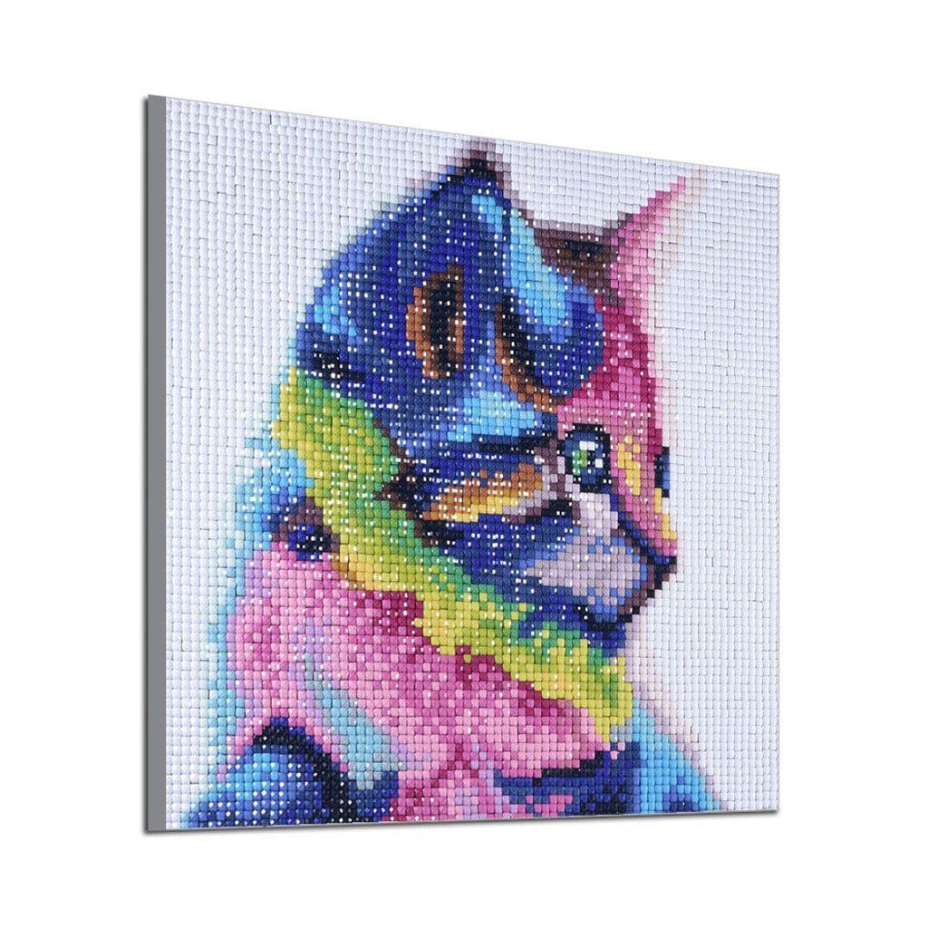 Schöne Katze - Spezial Diamond Painting - Diamond Painting