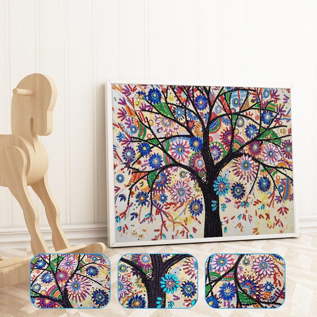 Bunter Baum - Spezial Diamond Painting - Diamond Painting