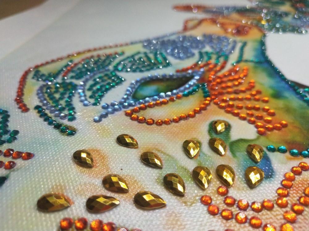 Giraffen familie - Spezial Diamond Painting - Diamond Painting