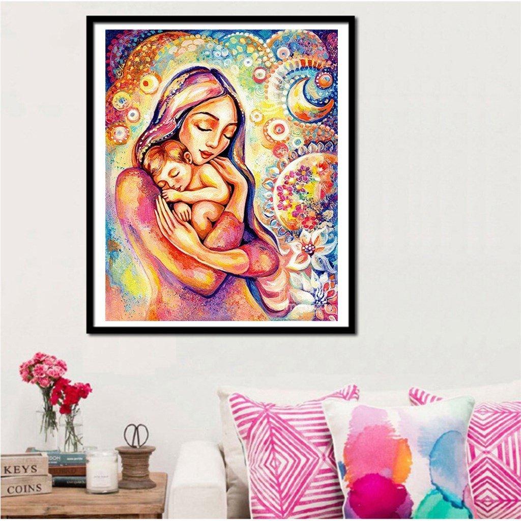 Mutter und Kind - Spezial Diamond Painting - Diamond Painting